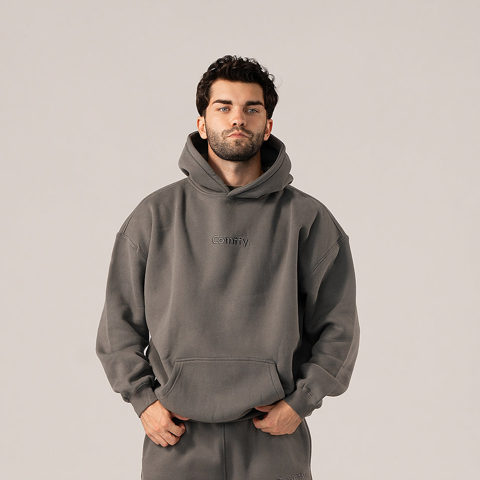 Bluza z kapturem - graphite