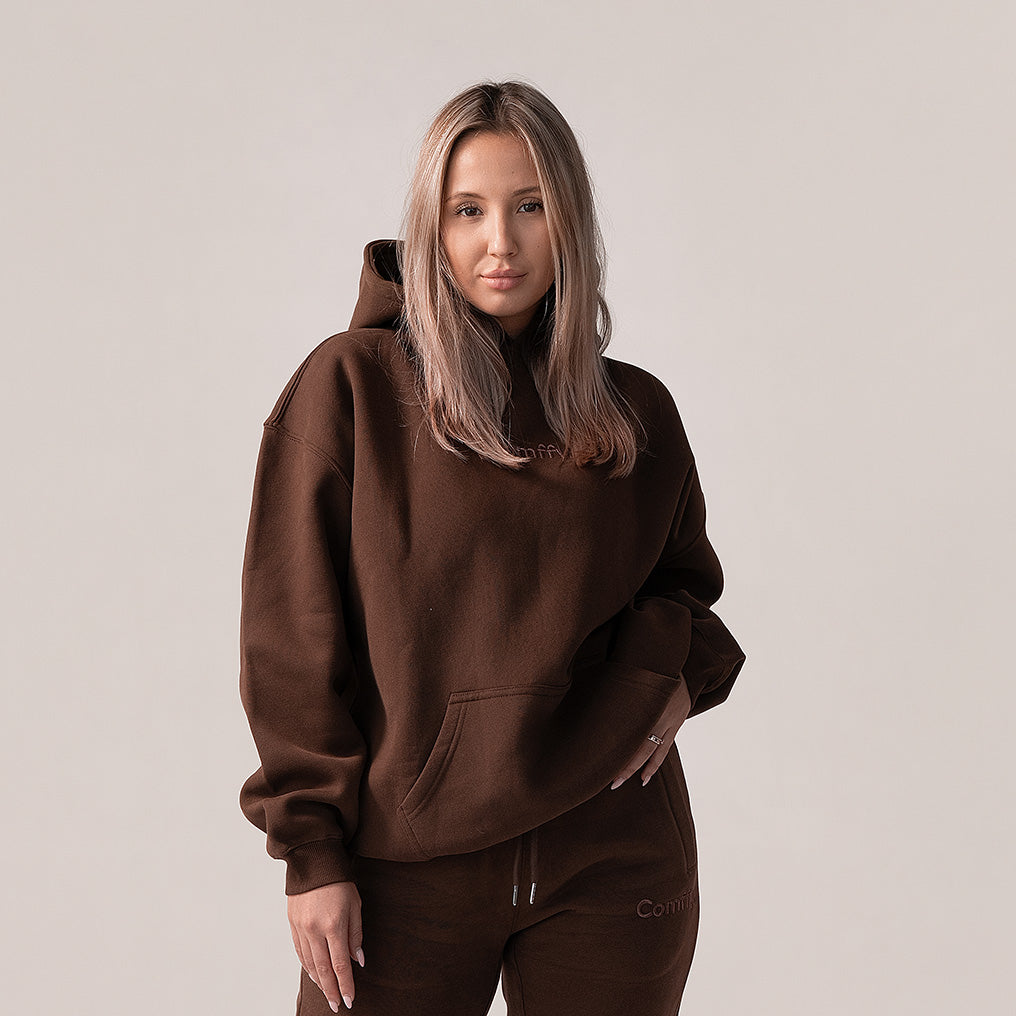 Bluza z kapturem - chocolate