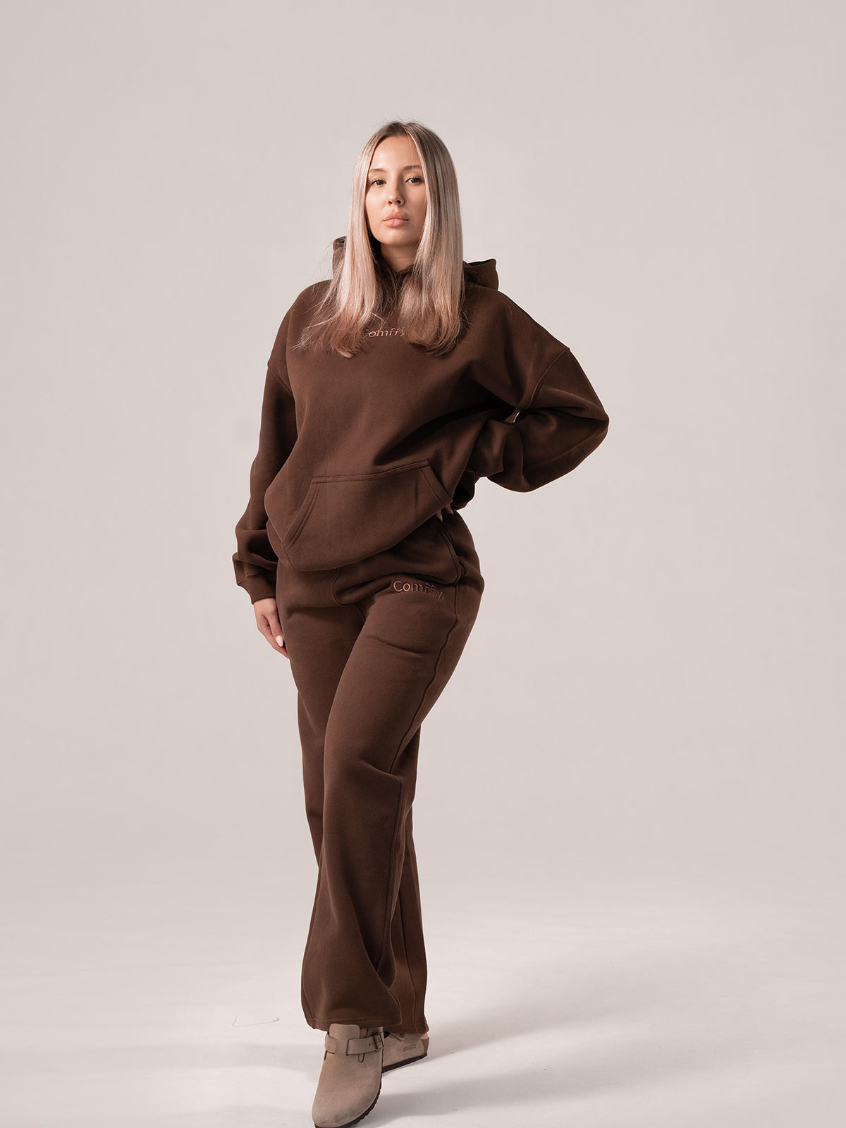 Bluza z kapturem - chocolate