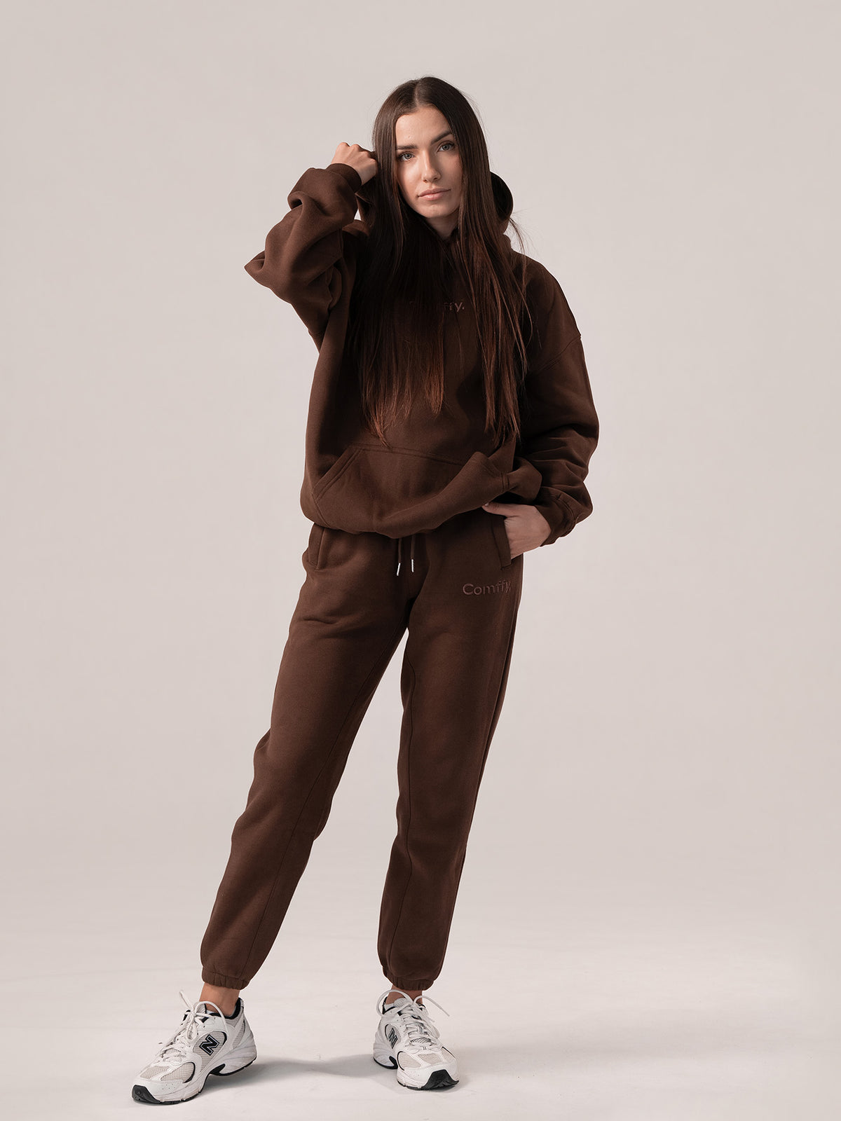 Bluza z kapturem - chocolate