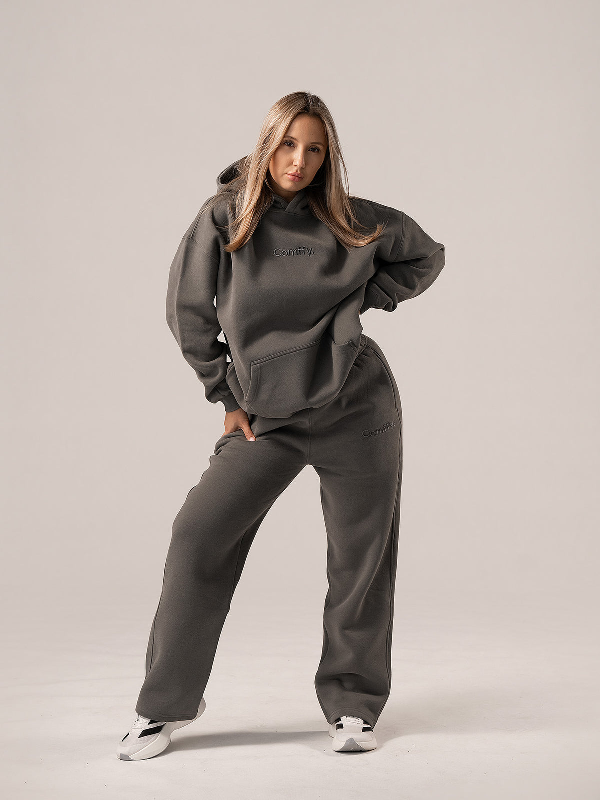 Bluza z kapturem - graphite